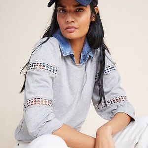 Anthropologie | NWT Ruthie Eyelet Pullover